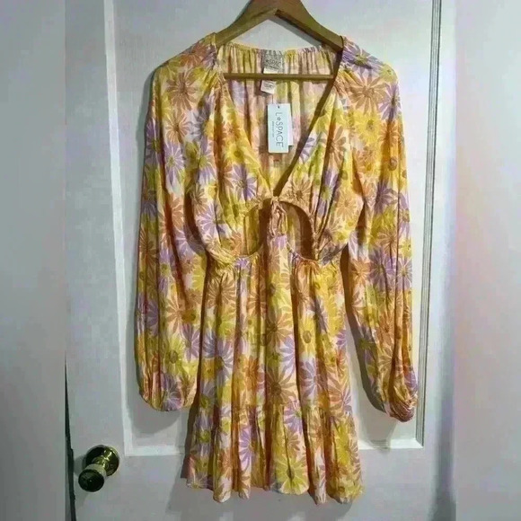 NWT L*SPACE Feelin' Fine Mini Dress Oopsie Daisy - Picture 5 of 11